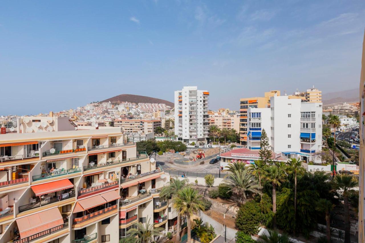First Line Sea, Luxury Penthouse, Sea And Sunset View Vivenda Vacational Guayero 618 Lägenhet Los Cristianos  Exteriör bild