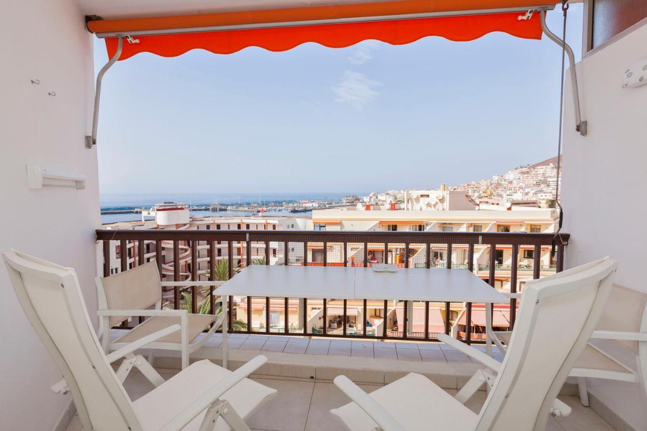First Line Sea, Luxury Penthouse, Sea And Sunset View Vivenda Vacational Guayero 618 Lägenhet Los Cristianos  Exteriör bild