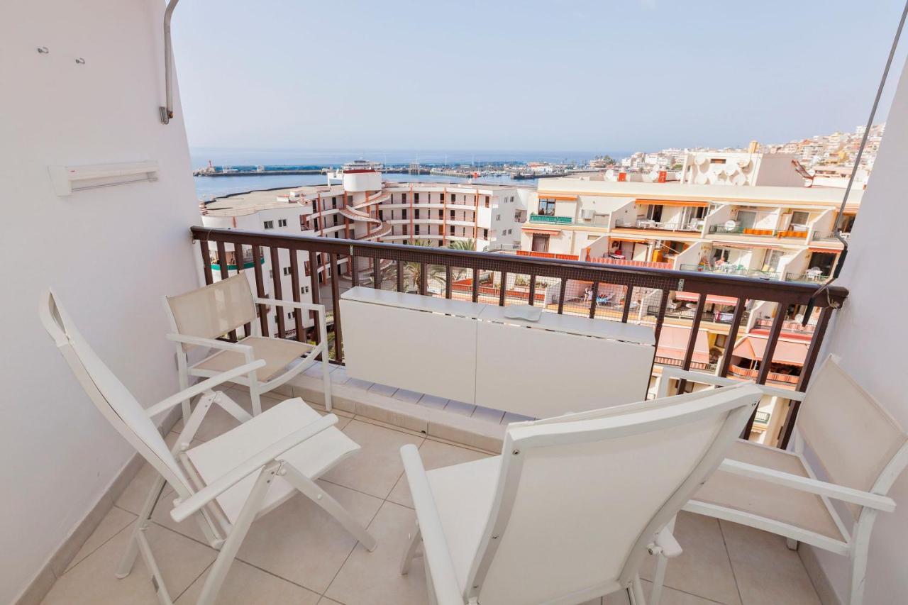 First Line Sea, Luxury Penthouse, Sea And Sunset View Vivenda Vacational Guayero 618 Lägenhet Los Cristianos  Exteriör bild