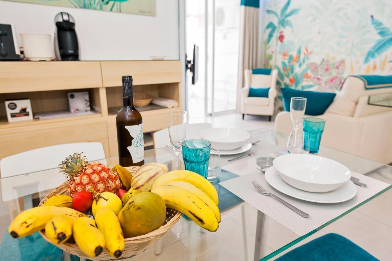 First Line Sea, Luxury Penthouse, Sea And Sunset View Vivenda Vacational Guayero 618 Lägenhet Los Cristianos  Exteriör bild