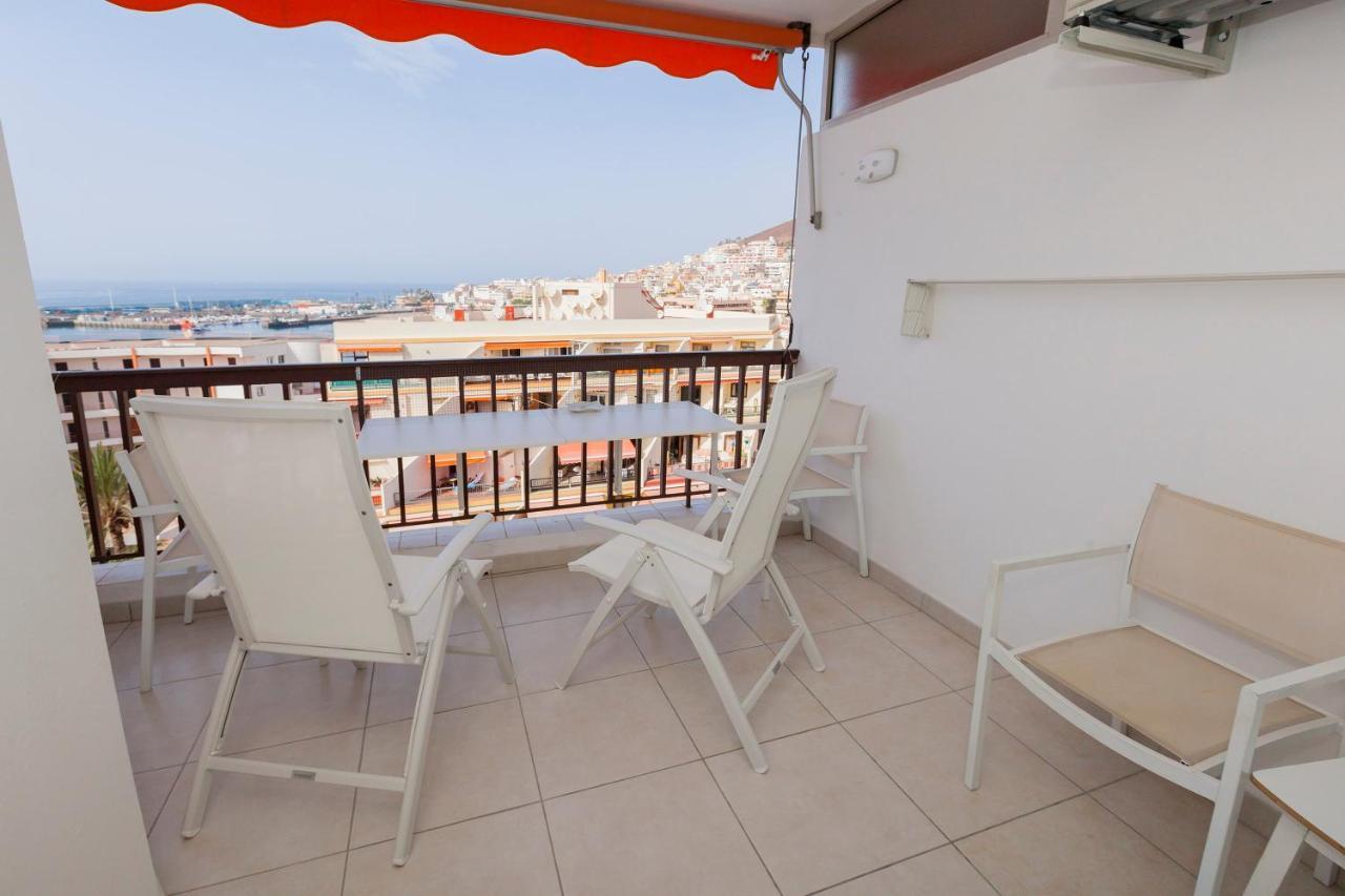 First Line Sea, Luxury Penthouse, Sea And Sunset View Vivenda Vacational Guayero 618 Lägenhet Los Cristianos  Exteriör bild